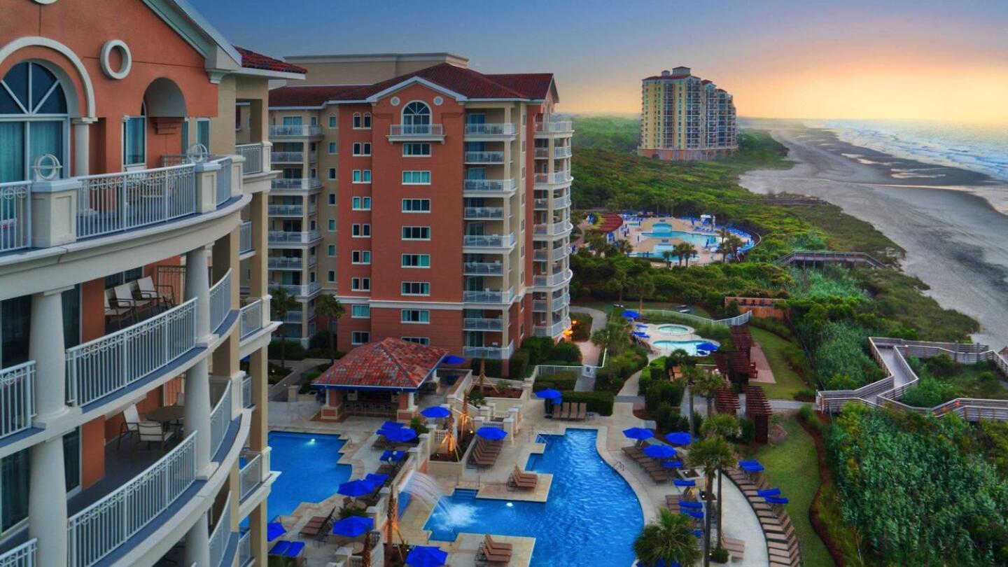 Marriott'S Oceanwatch Villas At Grande Dunes Myrtle Beach Eksteriør billede